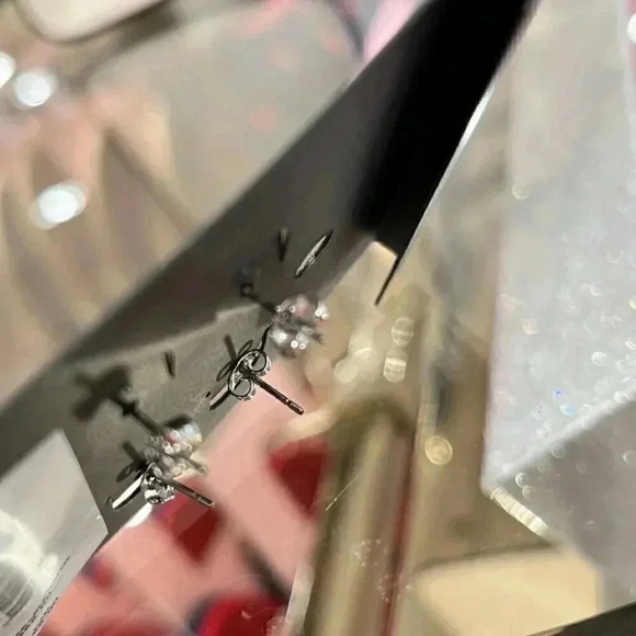 Coach SIGNATURE AND PAVE STAR STUD EARRINGS SET (COACH C7778) - Picture 4 of 7